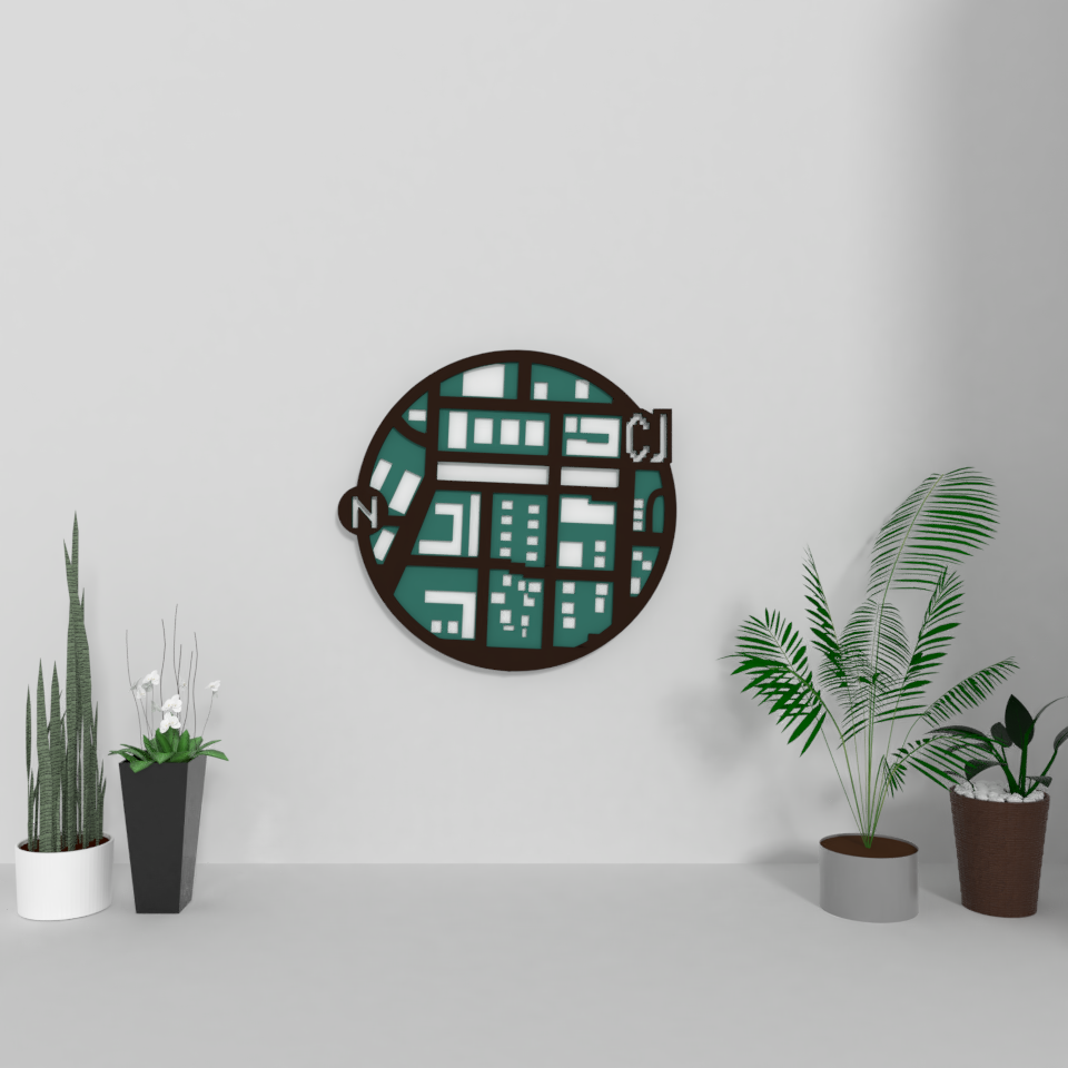 San Andreas Wall Clock